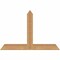 Ekena Millwork Portland Timber Gable Bracket, Western Red Cedar, 36"W x 24"H x 1 1/2"D x 3 1/2"F, 16/12 Pitch GBW036X24X0204POR00SWR - alternate 1